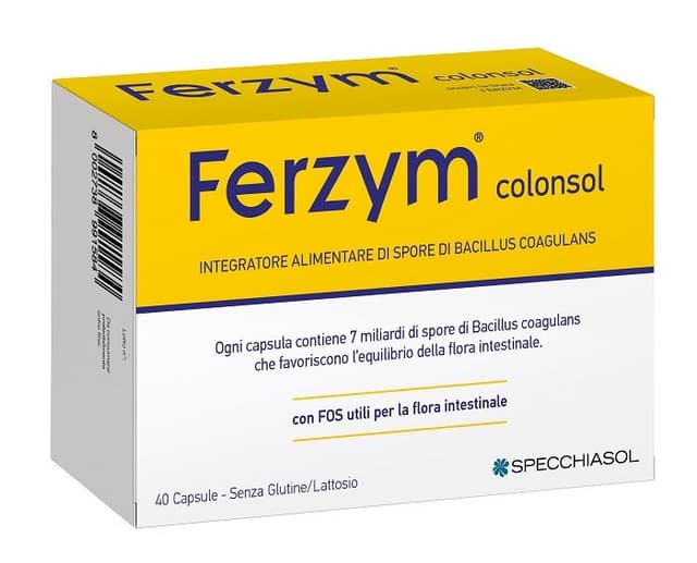Ferzym Gonfiore – 40 cápsulas