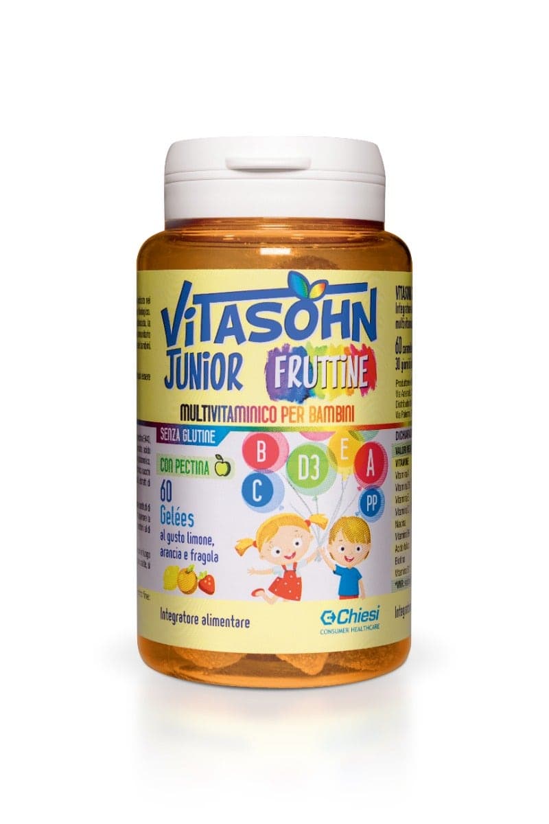 Vitasohn Junior Fruttine – Multivitamínico – 60 comprimidos masticables