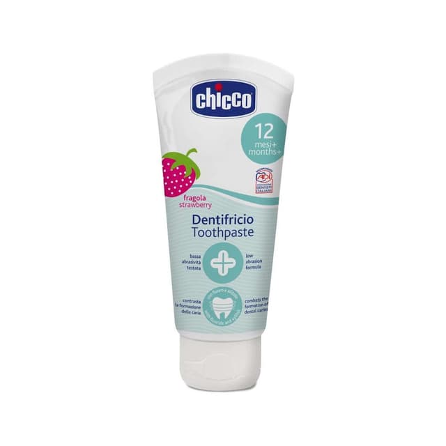 Chicco Pasta Dentífrica Sabor Fresa – 12+ meses
