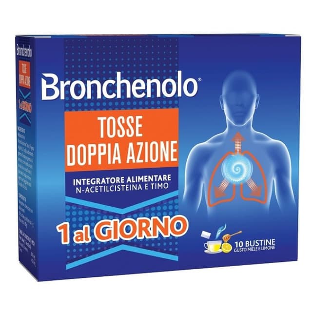 Bronchenolo Tosse Doppia Azione – 12 sobres