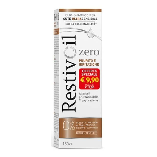 Restivoil Zero Champú Anticaspa para Cuero Cabelludo Graso – Tubo