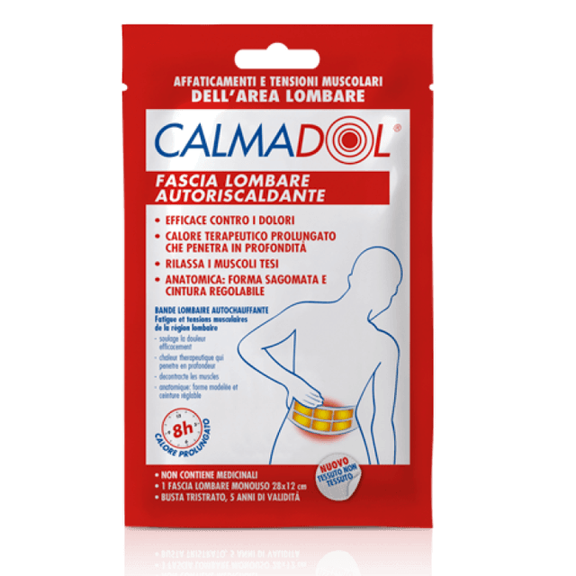 Calmadol Faja Lumbar Autocalentable – 1 unidad