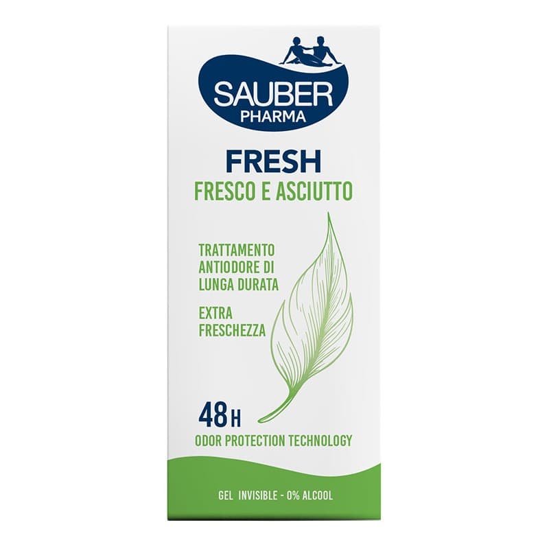 Sauber Deo Fresh Gel 30 ml – 48 h de duración