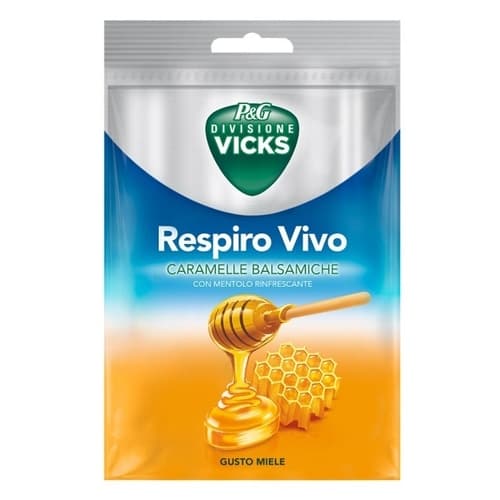 Vicks Respiro Vivo Caramelos Miel