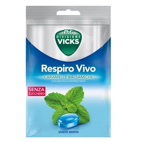 Vicks Respiro Vivo Caramelos Menta