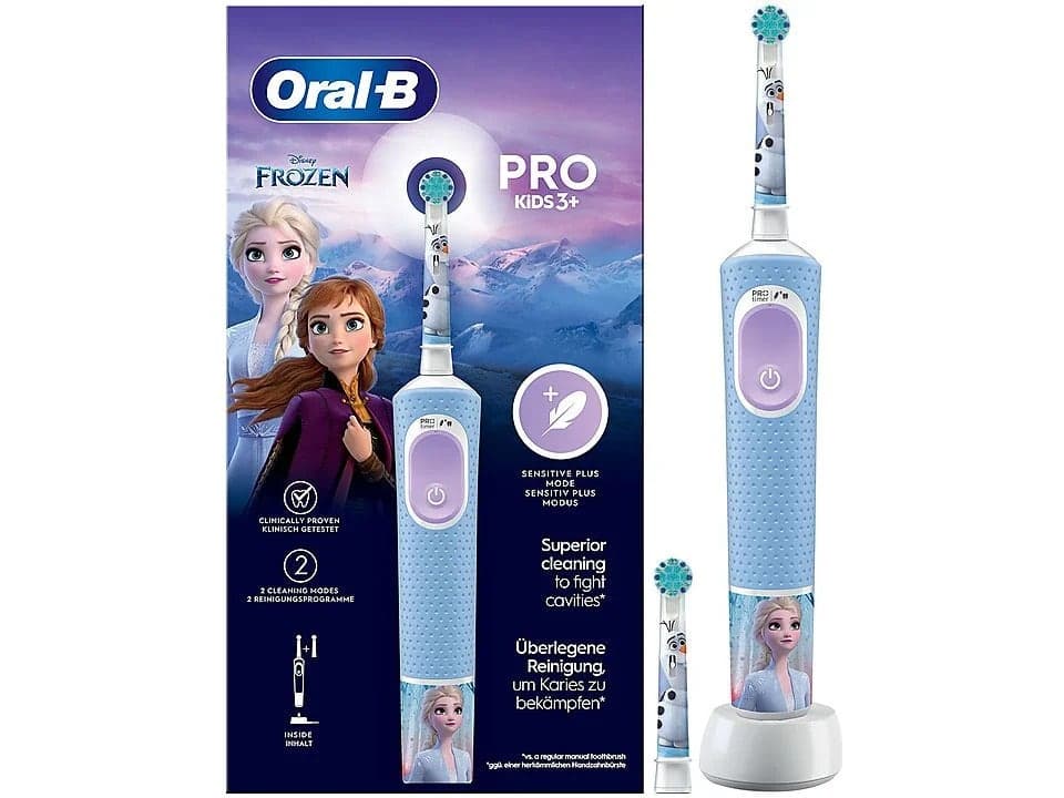 Oral-B Frozen Cepillo de Dientes con Recambio – a pilas