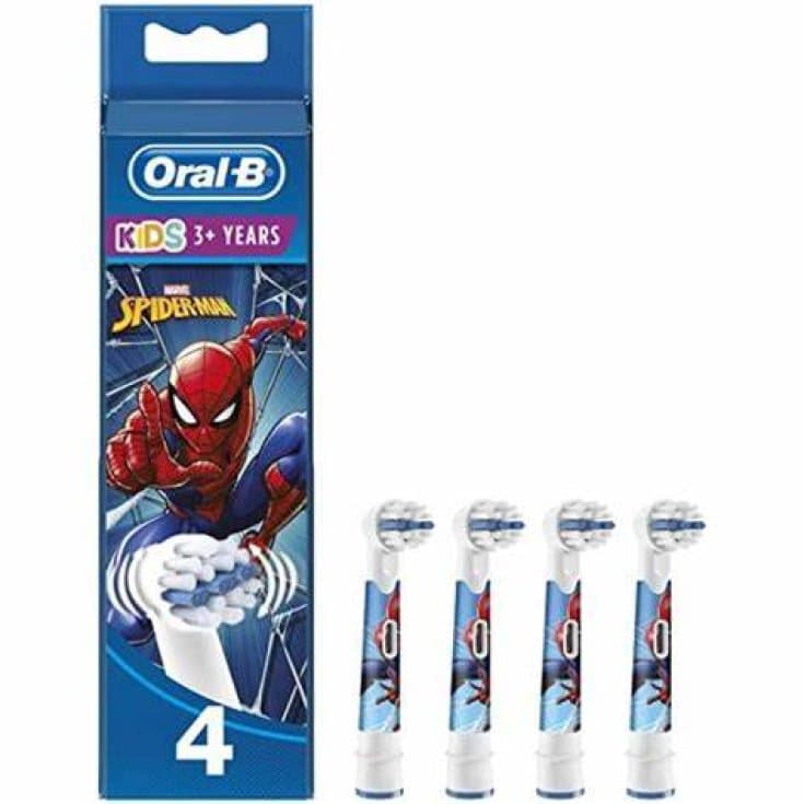 Oral-B Cabezales Spiderman – Pack de 4 unidades