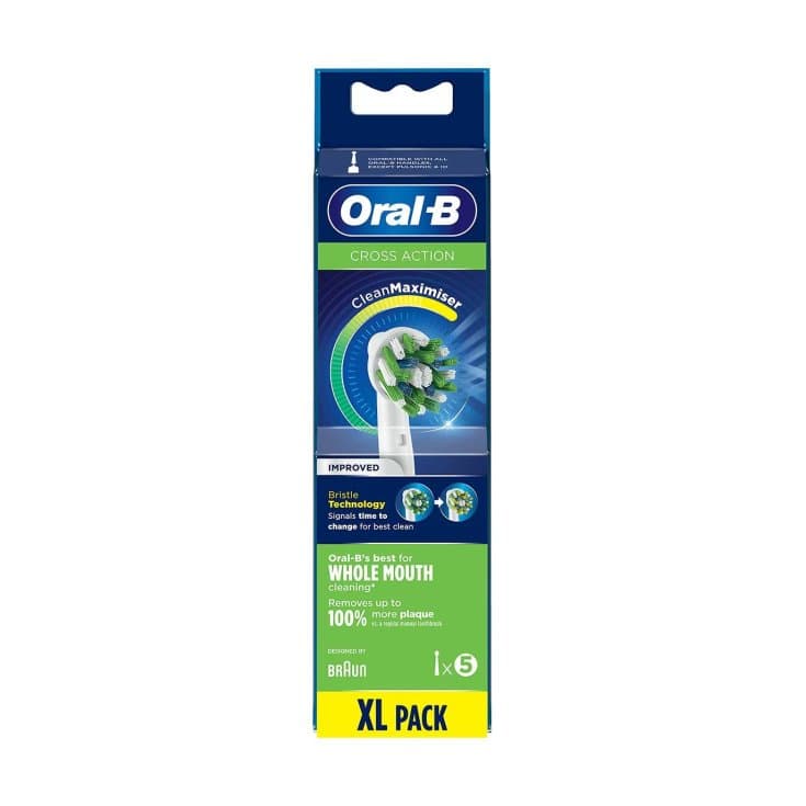 Oral-B Cabezales CrossAction – pack de 5 unidades