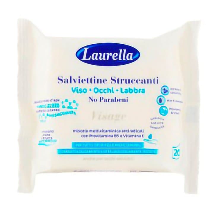 Laurella Visage – 20 toallitas desmaquillantes