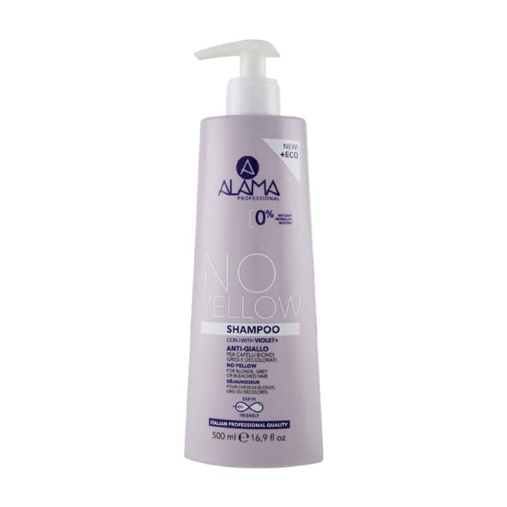 Alama No-Yellow Champú – para cabello rubio