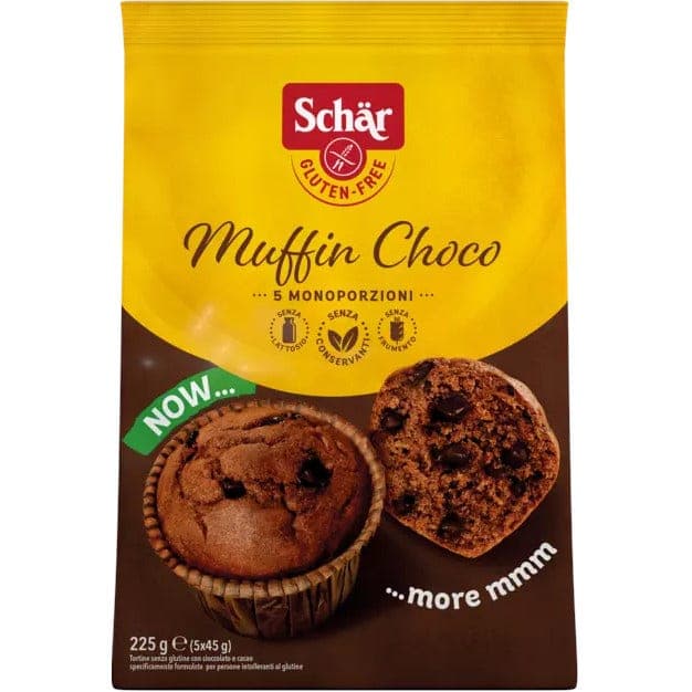 Schär Muffins de Chocolate – 225 g, sin gluten