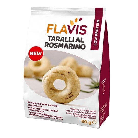 Flavis Taralli Rosmarino – 80 g de crackers