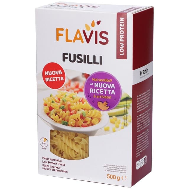 Flavis Fusilli – 500 g Pasta sin gluten