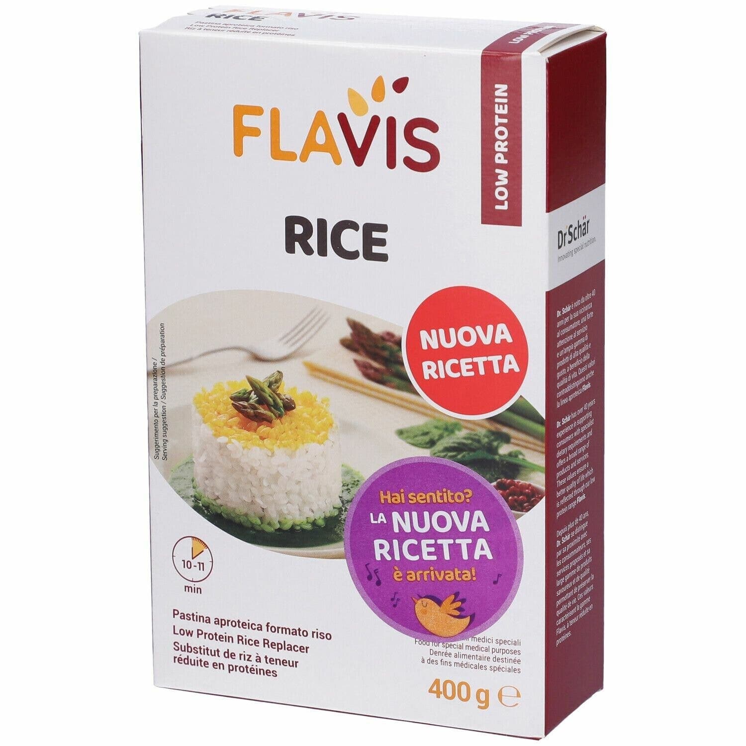 Flavis Rice – 400 g de arroz sin gluten