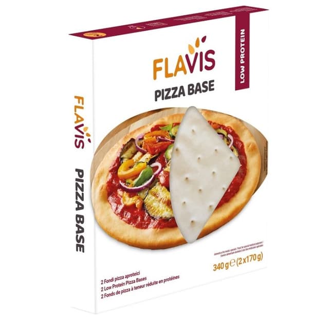 Flavis Pizza Base – 2 × 170 g de bases de pizza