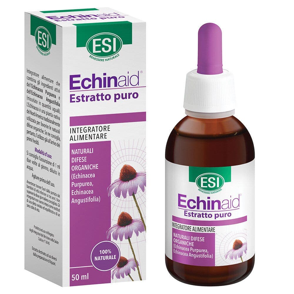 Echinacea 600 mg – Frasco de 50 ml | ESI Echinaid Extracto