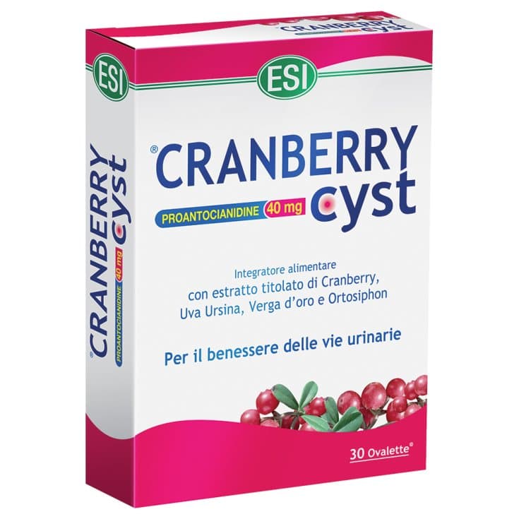 Cranberry Cyst – 30 comprimidos ovalados | ESI