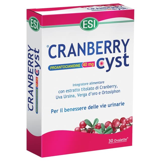 Cranberry Cyst – 30 comprimidos ovalados | ESI