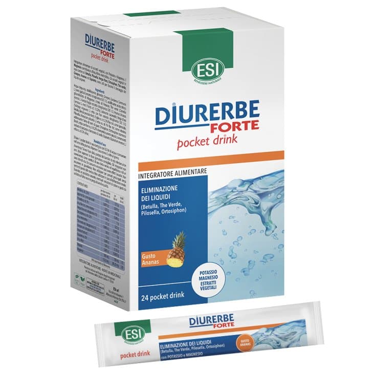 Abedul + Potasio – 24 sticks | Diurerbe Forte Drink Piña