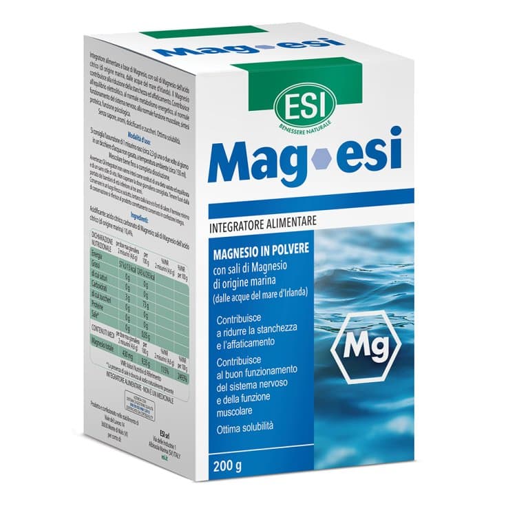 Mag ESI Polvo de Magnesio – 200 g