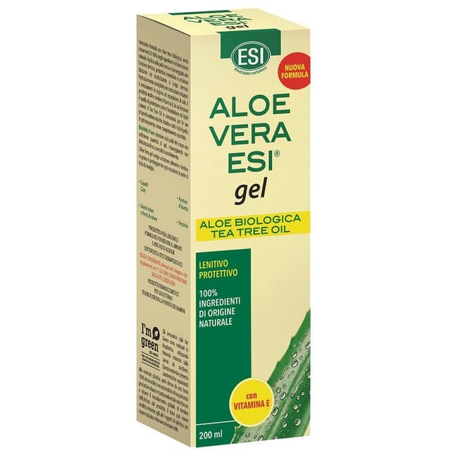 Aloe Vera Gel con Vitamina E y Tea Tree – ESI