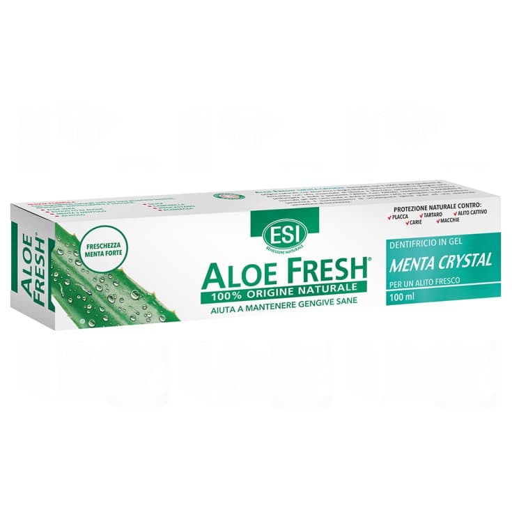 ESI Aloe Fresh Menta Crystal – Pasta dental en gel