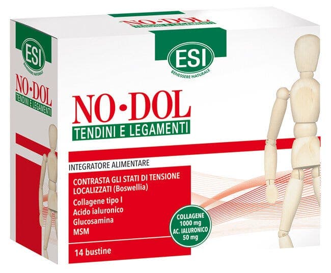 Vitamina C 250 mg + Colágeno – 14 sobres | ESI NO DOL Tendones/Ligamentos