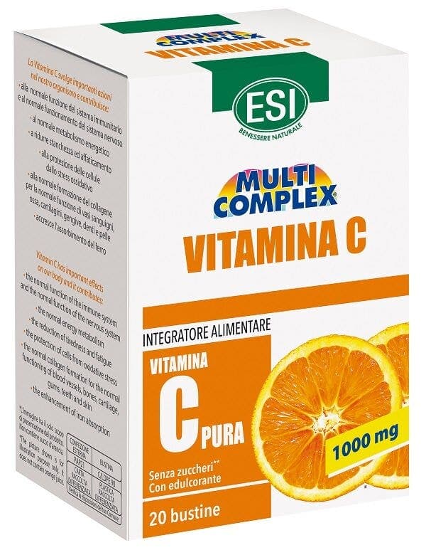 Vitamina C – 20 sobres | ESI Multicomplex Vit C