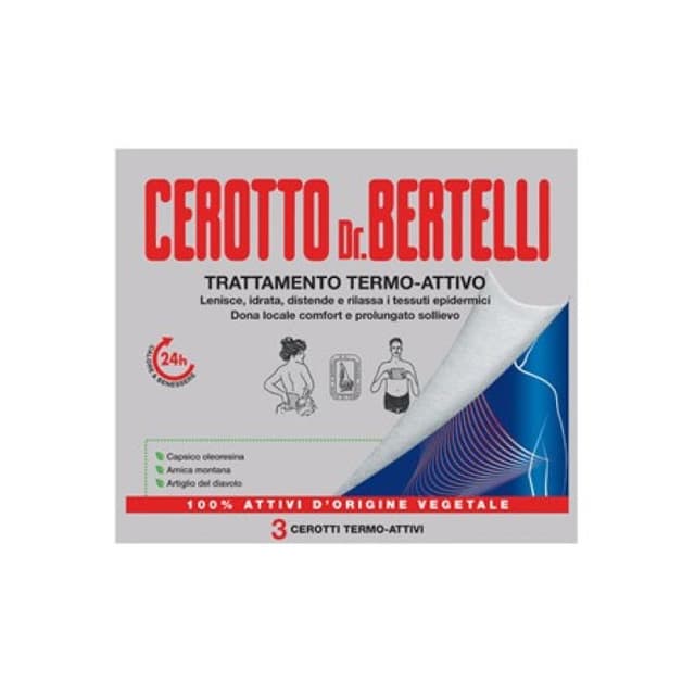 Bertelli Parches Térmicos Thermo – Pack de 3