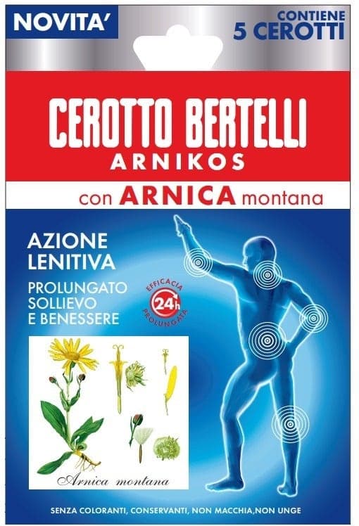 Bertelli Parches Arnikos – 5 unidades
