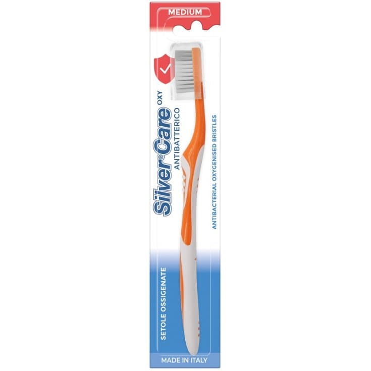 Silvercare Oxypharma – Cepillo de dientes Medio