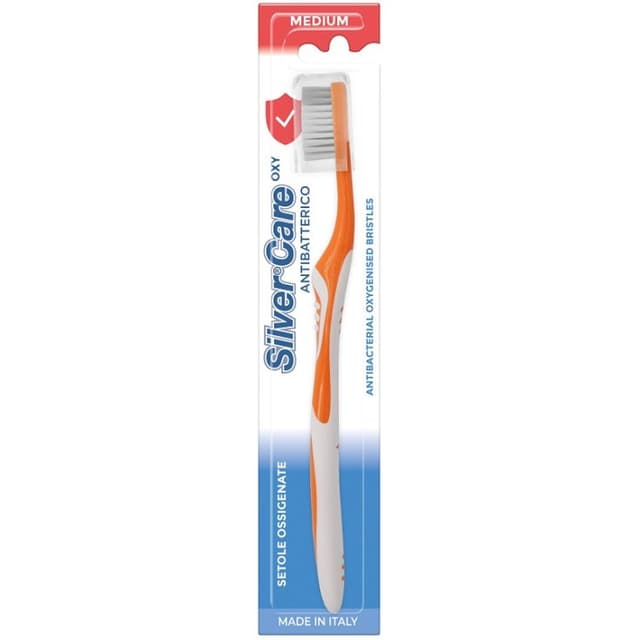 Silvercare Oxypharma – Cepillo de dientes Medio