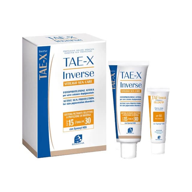 TAE-X Inverse Vitiligo Suncare – Protección solar