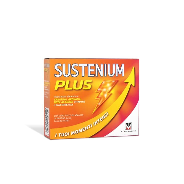 Sustenium Plus Intens Form – Vitamina C + Magnesio – 12 sobres