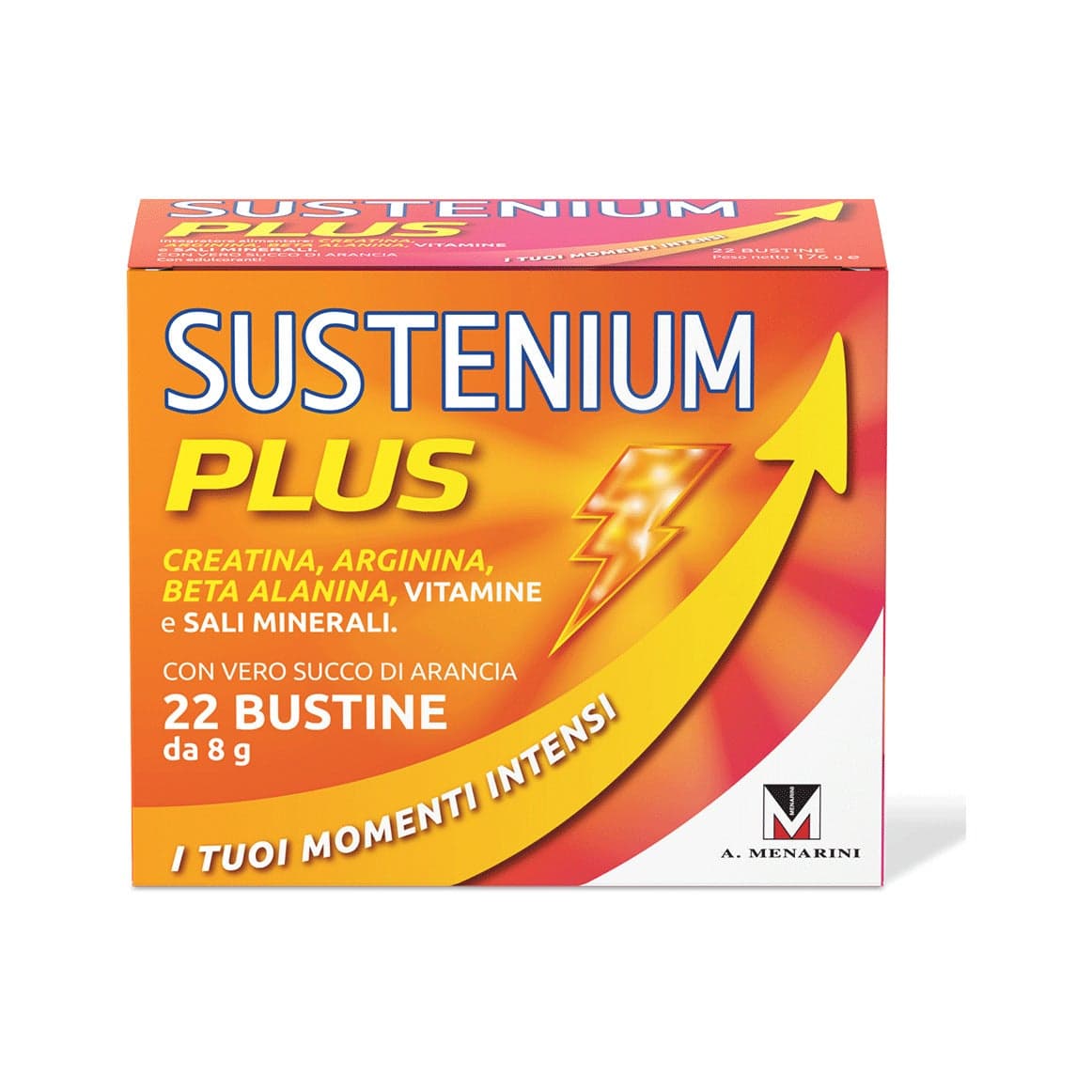 Sustenium Plus Intens Form – Creatina + L-Arginina – 22 sobres