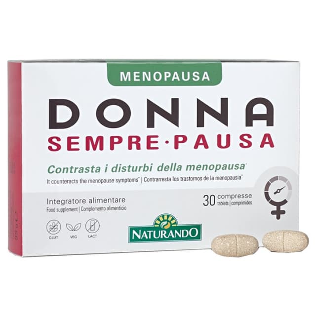 Isoflavonas de Soja + Magnesio – 30 comprimidos | Naturando Donna Sempre Pausa