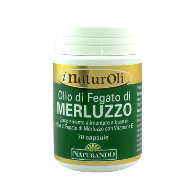 Fegato Merluzzo – 70 cápsulas