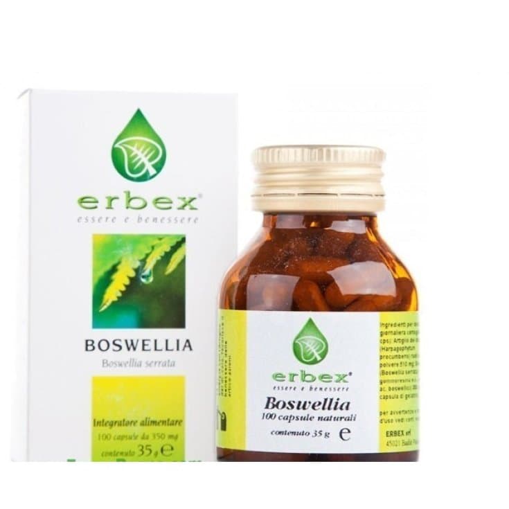 Boswellia 350 mg Erbex – 100 cápsulas