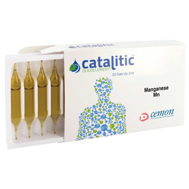 Catalitic Manganeso MG – 20 ampollas