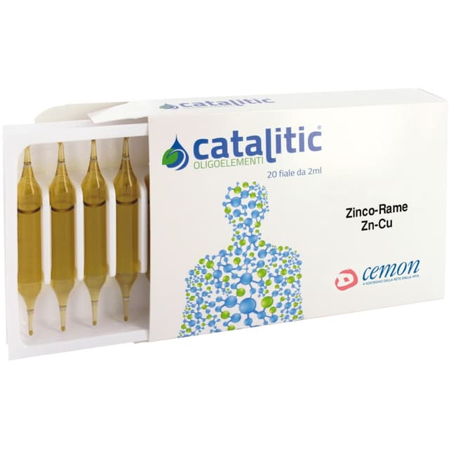 Catalitic Zinc/Cobre ZN-CU – 20 ampollas