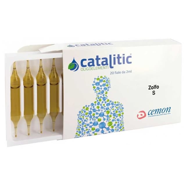 Catalitic Azufre – 20 ampollas