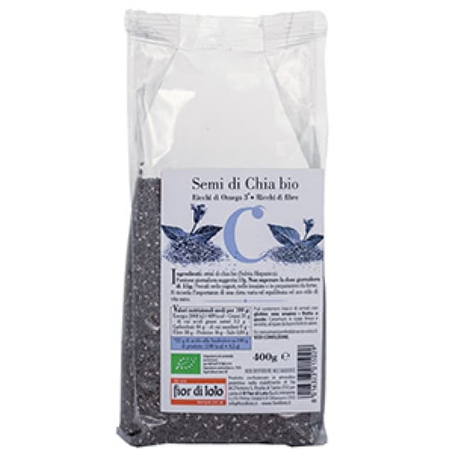 Semillas de Chía Ecológicas – 400 g | Fior di Loto