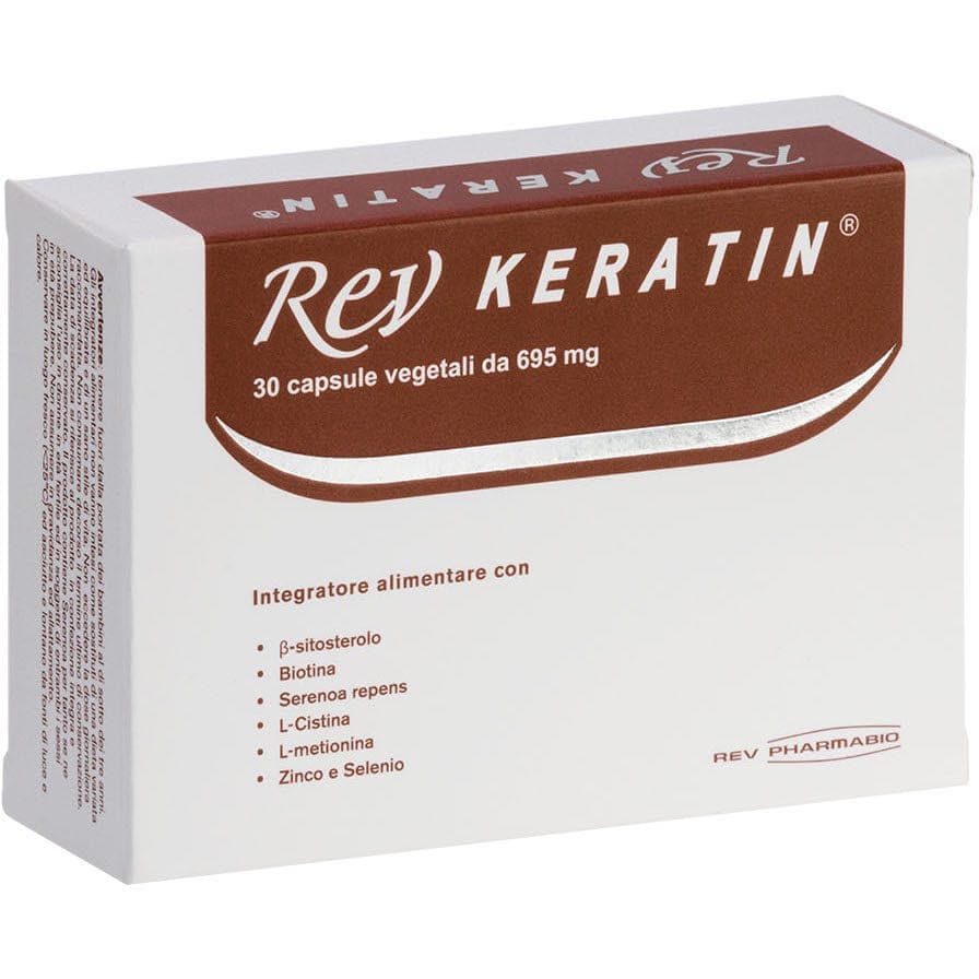 REV Keratin Cápsulas – 30 unidades