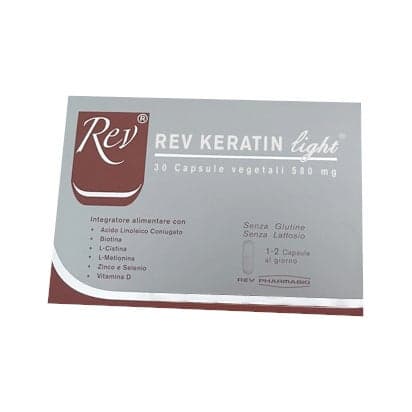 REV Keratin Light Cápsulas – 30 unidades