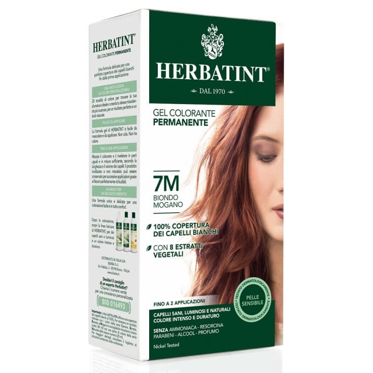 Herbatint 7M Rubio Caoba – 135 ml de tinte capilar