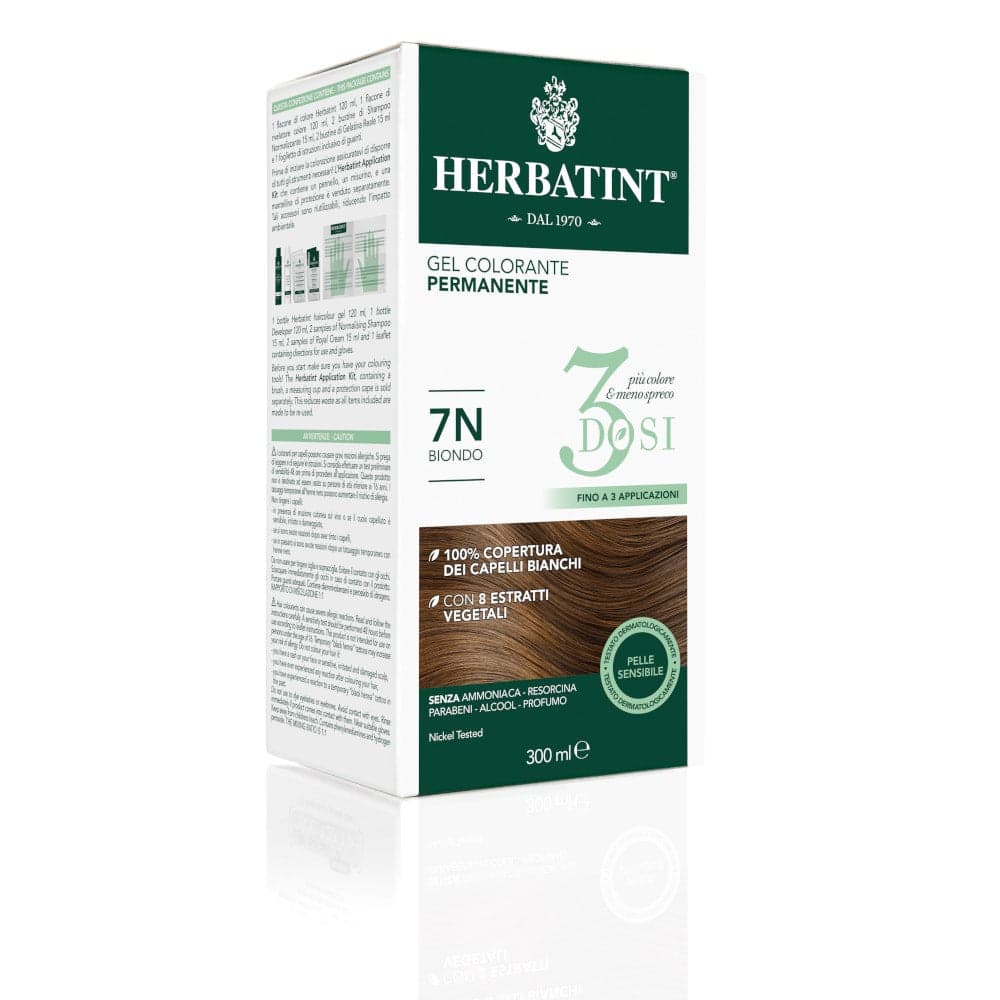 Herbatint 3DOSI 7N Tinte Capilar Rubio – 300 ml