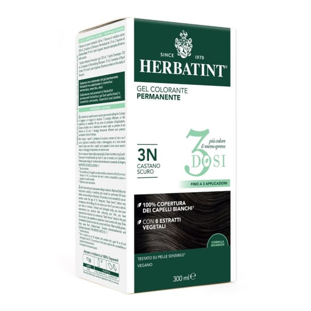 Herbatint 3-Dosi 3N Tinte Capilar – 300 ml