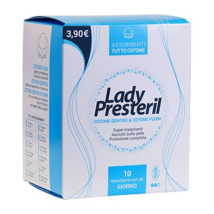Lady Presteril Slim – 10 unidades