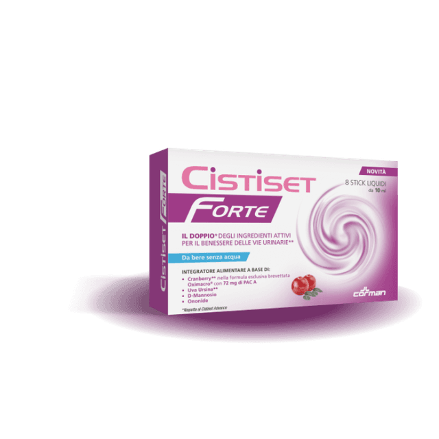Arándano + D-Manosa – 8 sobres de 10 ml | Cistiset Forte