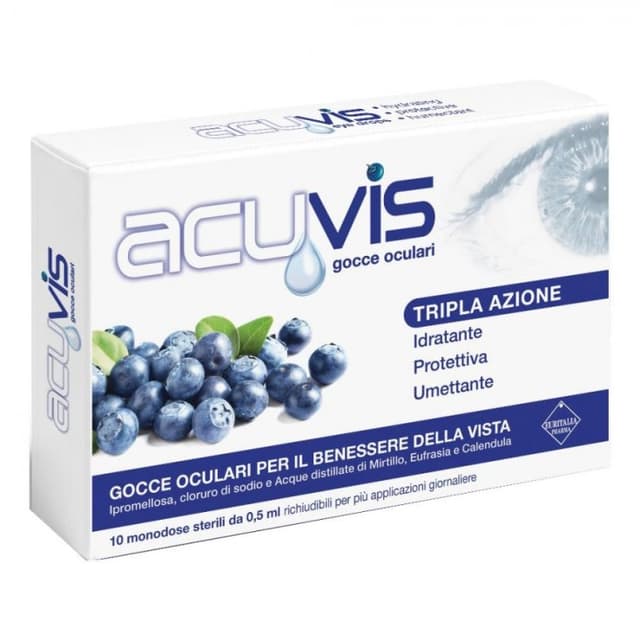 Acuvis Gotas Oculares – 10 ampollas de 0,5 ml